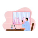 پیش‌نمایش فایل woman-having-cup-of-coffee-6456092 از پک کافی شاپ