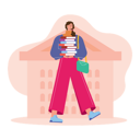 پیش‌نمایش فایل college-girl-holding-book-6503062 از پک دانشگاه