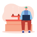 پیش‌نمایش فایل university-student-sitting-on-fountain-and-using-laptop-6503070 از پک دانشگاه