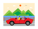 پیش‌نمایش فایل couple-travelling-in-car-6763011 از پک سفر تعطیلات