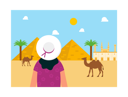 پیش‌نمایش فایل female-tourist-travelling-to-egypt-6763004 از پک سفر تعطیلات