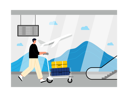 پیش‌نمایش فایل man-going-towards-airport-terminal-for-boarding-6762995 از پک سفر تعطیلات