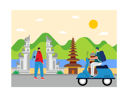 پیش‌نمایش فایل tourist-travelling-at-bali-indonesia-6763013 از پک سفر تعطیلات