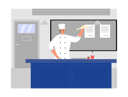 پیش‌نمایش فایل chef-cooking-in-hotel-6803077 از پک هتل و اقامتگاه