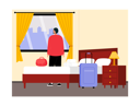 پیش‌نمایش فایل man-in-hotel-room-6803083 از پک هتل و اقامتگاه