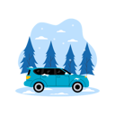 پیش‌نمایش فایل driving-car-in-snow-weather-6849765 از پک زمستان