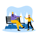پیش‌نمایش فایل mother-and-son-enjoying-winter-6849750 از پک زمستان