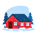 پیش‌نمایش فایل snow-covered-home-6849746 از پک زمستان