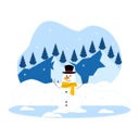 پیش‌نمایش فایل snowman-6849727 از پک زمستان