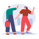 پیش‌نمایش فایل couple-eating-ice-cream-and-talking-each-other-6990551 از پک ارتباطات