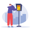 پیش‌نمایش فایل man-communication-on-telephone-booth-6990535 از پک ارتباطات