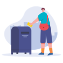 پیش‌نمایش فایل man-putting-mail-in-mail-box-6990538 از پک ارتباطات
