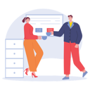 پیش‌نمایش فایل office-collogue-talking-in-break-time-6990542 از پک ارتباطات