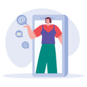 پیش‌نمایش فایل online-communication-6990509 از پک ارتباطات