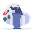 پیش‌نمایش فایل politician-giving-speech-6990519 از پک ارتباطات