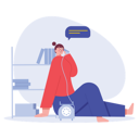 پیش‌نمایش فایل woman-communication-on-telephone-6990546 از پک ارتباطات