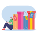 پیش‌نمایش فایل black-friday-gifts-shopping-7022416 از پک جمعه سیاه