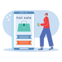 پیش‌نمایش فایل black-friday-hot-sale-7022427 از پک جمعه سیاه