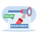 پیش‌نمایش فایل black-friday-sale-marketing-7022392 از پک جمعه سیاه