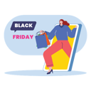 پیش‌نمایش فایل digital-black-friday-shopping-7022415 از پک جمعه سیاه