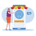 پیش‌نمایش فایل online-black-friday-shopping-7022432 از پک جمعه سیاه