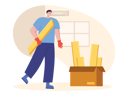 پیش‌نمایش فایل carpenter-with-wooden-plate-7072545 از پک نجاری
