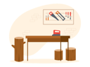 پیش‌نمایش فایل carpentry-workshop-7072543 از پک نجاری