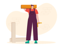 پیش‌نمایش فایل female-carpenter-holding-wooden-on-shoulder-with-scale-7072569 از پک نجاری