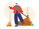 پیش‌نمایش فایل male-lumberjack-7072544 از پک نجاری
