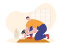 پیش‌نمایش فایل worker-fixing-wooden-tiles-7072556 از پک نجاری