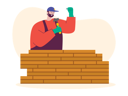 پیش‌نمایش فایل worker-making-wooden-wall-7072542 از پک نجاری