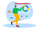 پیش‌نمایش فایل man-doing-data-analysis-in-metaverse-7208253 از پک متاورس