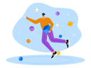 پیش‌نمایش فایل man-working-on-blockchain-using-metaverse-tech-7208266 از پک متاورس