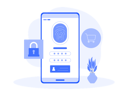 پیش‌نمایش فایل mobile-fingerprint-security-7257612 از پک پرداخت امن