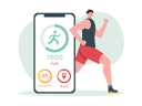 پیش‌نمایش فایل fitness-tracking-app-7358567 از پک رژیم و تناسب اندام