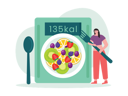پیش‌نمایش فایل girl-eating-fresh-fruit-bowl-7358587 از پک رژیم و تناسب اندام