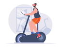 پیش‌نمایش فایل boy-riding-exercise-bike-while-wearing-vr-goggles-7807636 از پک ورزش