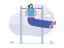پیش‌نمایش فایل girl-lifting-bodyweight-7807657 از پک ورزش