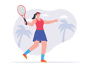پیش‌نمایش فایل girl-playing-badminton-7807656 از پک ورزش