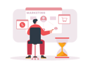 پیش‌نمایش فایل boy-doing-marketing-process-7883814 از پک بازاریابی