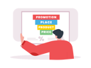 پیش‌نمایش فایل boy-using-marketing-mix-strategy-7883823 از پک بازاریابی