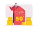 پیش‌نمایش فایل businessman-using-marketing-strategy-for-sales-growth-7883836 از پک بازاریابی