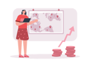 پیش‌نمایش فایل girl-doing-global-marketing-7883834 از پک بازاریابی