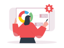 پیش‌نمایش فایل girl-doing-marketing-analysis-7883826 از پک بازاریابی