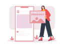 پیش‌نمایش فایل girl-doing-online-marketing-7883829 از پک بازاریابی