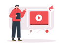 پیش‌نمایش فایل man-doing-video-marketing-7883852 از پک بازاریابی
