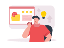 پیش‌نمایش فایل man-searching-online-for-marketing-ideas-7883816 از پک بازاریابی