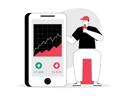پیش‌نمایش فایل boy-trading-stock-using-mobile-app-8020292 از پک معامله