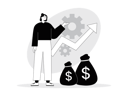 پیش‌نمایش فایل girl-generate-profit-through-investment-return-8020294 از پک معامله