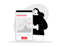 پیش‌نمایش فایل girl-trading-using-mobile-app-8020332 از پک معامله